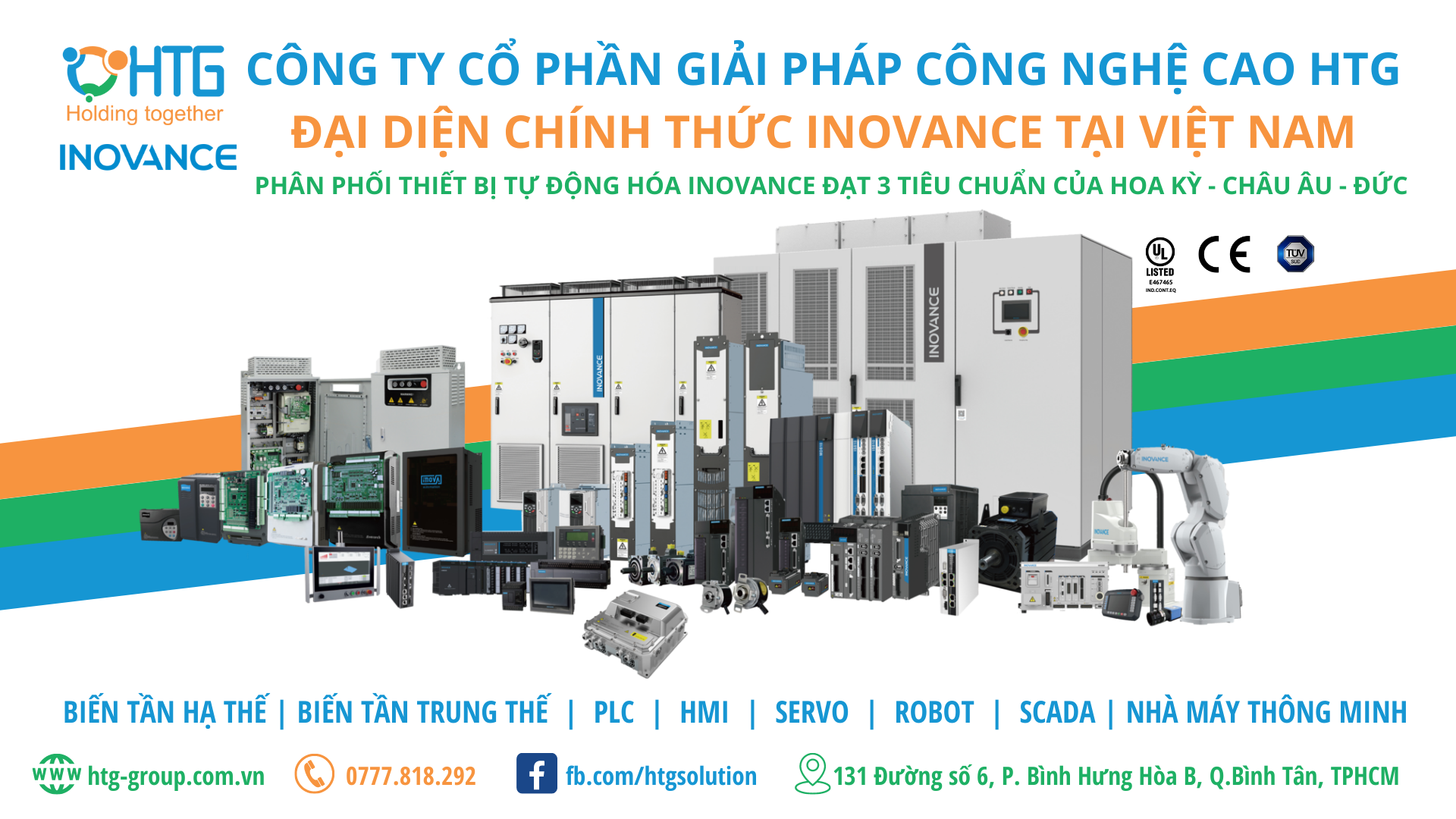 HTG Group Đại diện phân phối tại Việt Nam của Inovance